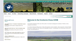 Desktop Screenshot of ccwwdaonb.org.uk